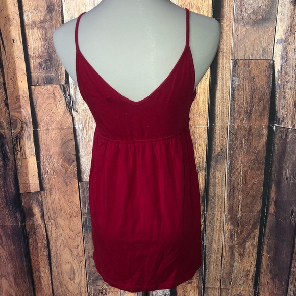 Express Deep V Babydoll Tank Top - Picture 4 of 5